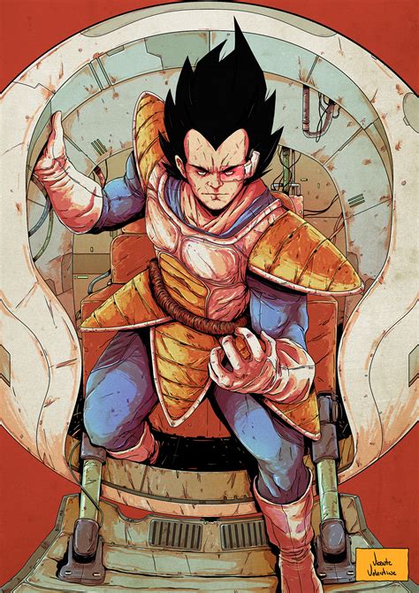 vegeta fan art